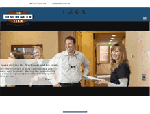 Tablet Screenshot of dischingerteam.com